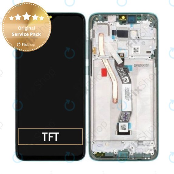 Συγκρότημα οθόνης για Xiaomi Redmi Note 8 Pro, Forest Green, Service Pack