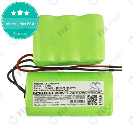 Μπαταρία για Zepter PWC 400 Turbohandy, 3000mAh, Ni-MH, 12V, E-1486, HQ