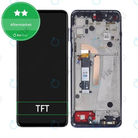 OLED/LCD Display Assembly για Motorola Moto G100 | XT2125 | Iridescent Ocean | Aftermarket
