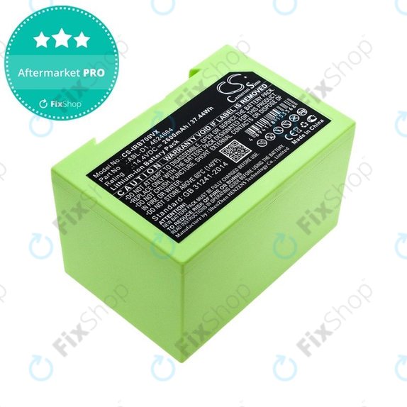 Μπαταρία για iRobot Roomba e-series, i-series, ABL-D1, 4624864, ABL-D2, 14.4V, 2600mAh, HQ