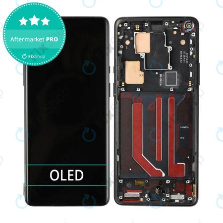 OLED/LCD Display Assembly για OnePlus 8 Pro | Μαύρο, Black