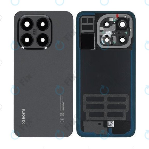Κάλυμμα μπαταρίας για Xiaomi 15T 5G, Black, 5600090O12A00, Genuine Service Pack