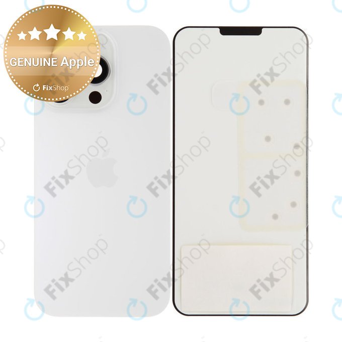 Πίσω Κάλυμμα Γυαλί για iPhone 16 Pro | White Titanium | 661-42723 | Genuine Apple