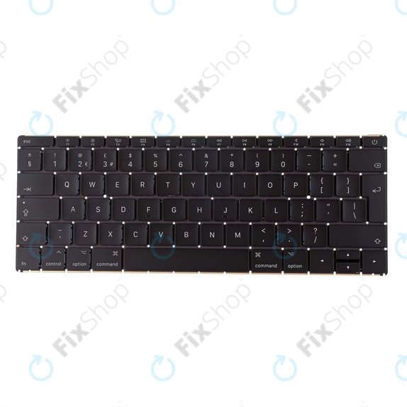 Πληκτρολόγιο UK για MacBook 12" A1534 (Αρχές 2016)