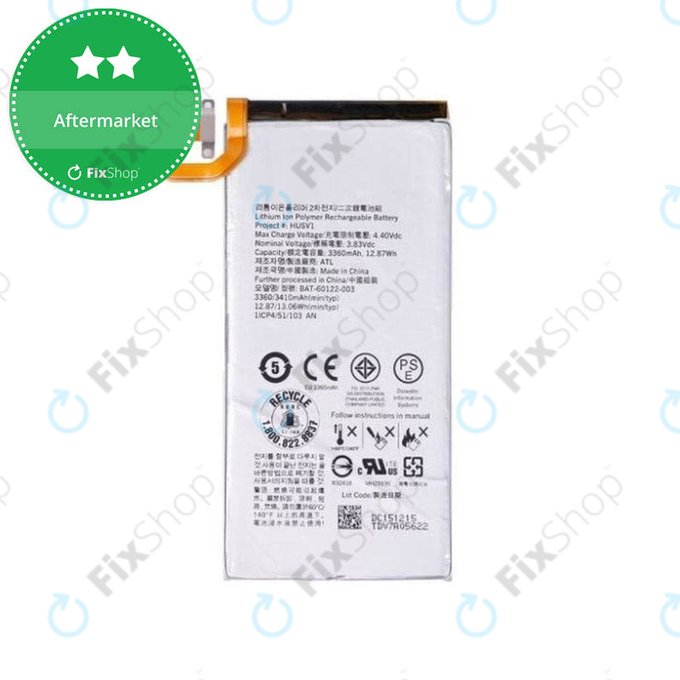 Μπαταρία για Blackberry Priv, BAT-60122-003, 3410mAh