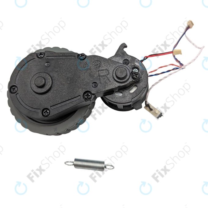Τροχός με μοτέρ, Δεξιά, Μαύρη για iRobot Roomba Combo 111, Roomba Combo 113