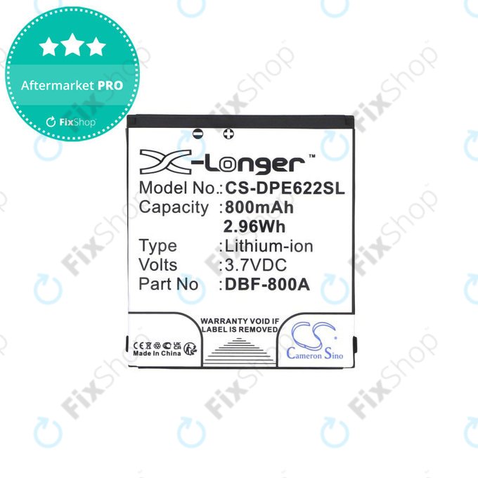 Μπαταρία για Doro PhoneEasy 2314, 2315, 1360, 520, 800mAh, Li-Ion, 3.7V, DBF-800A, HQ