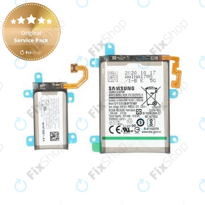 Μπαταρία για Samsung Z Flip 5G F707B, GH82-23867A, EB-BF707ABY, 3300mAh (2ks), Service Pack