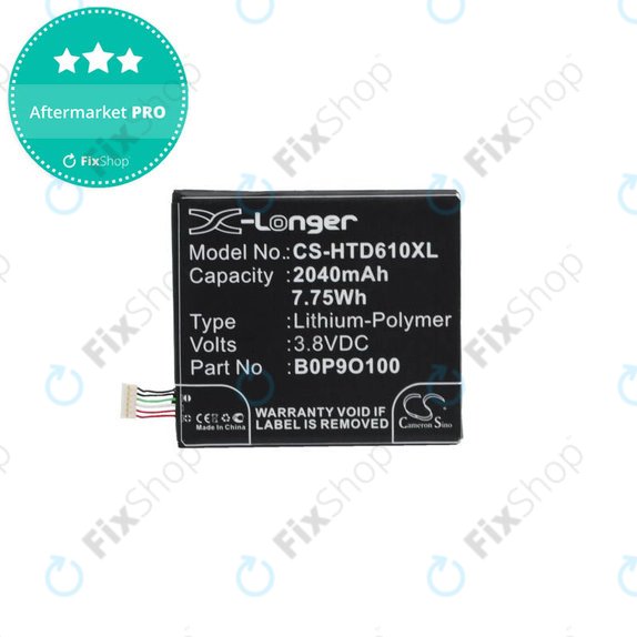 Μπαταρία για HTC Desire 610 A3, B0P9O100, 2040mAh, HQ