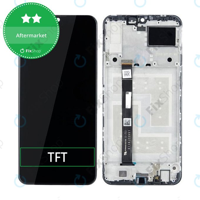 Συγκρότημα οθόνης για Lenovo K10 Note, Μαύρο, Black, Aftermarket