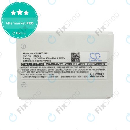 Μπαταρία για Nokia 1220, 1221, 3310, 950mAh, Li-Ion, 3.7V, BLC-2, HQ