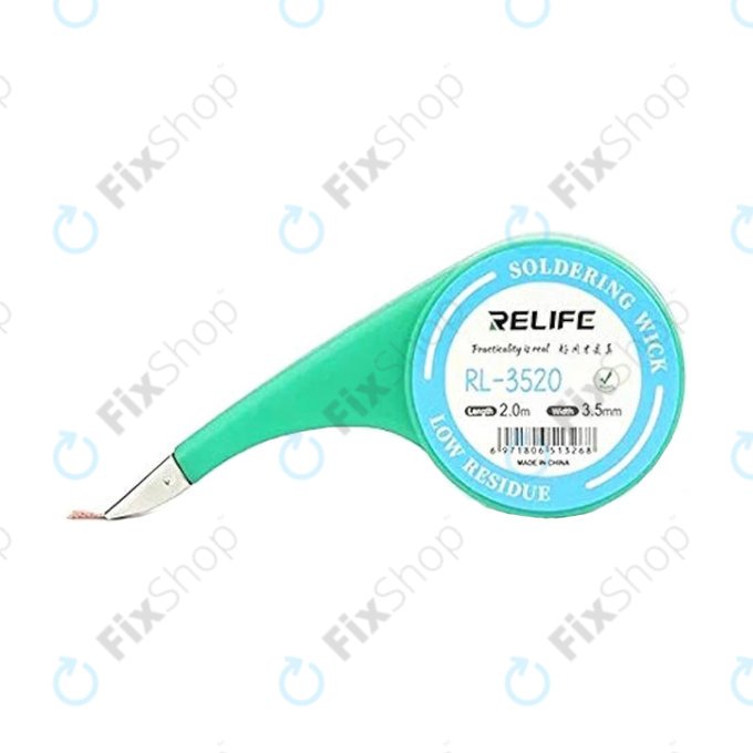 Ισχυρή Φιτίλι Αποκόλλησης (3.5mm) για Relife RL-3520