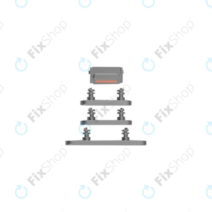 Πλαϊνά Κουμπιά για iPhone 14 Pro Max | Space Black