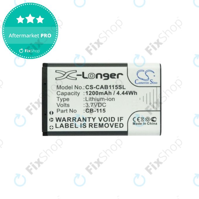 Μπαταρία για CAT B100, 1200mAh, Li-Ion, 3.7V, CB-115, HQ