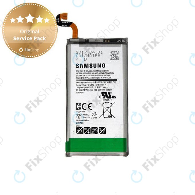 Battery για Samsung S8 Plus G955F | GH43-04726A | GH82-14656A | EB-BG955ABE | EB-BG955ABA | 3500mAh | Service Pack