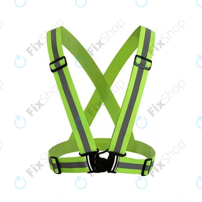 Adjustable Reflective Straps | Green