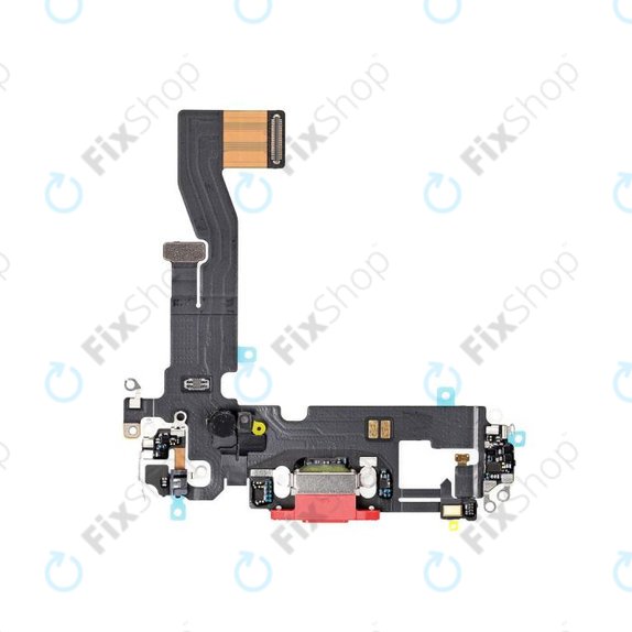 Επαφές Φόρτισης + Καλώδιο Flex για iPhone 12 | 12 Pro | Κόκκινο | Red