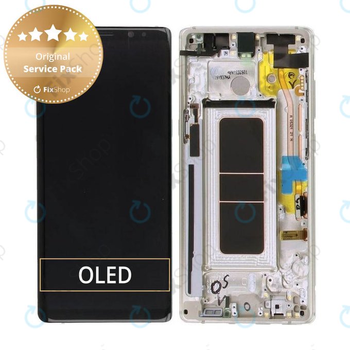LCD Display Assembly για Samsung Note 8 | N950F | GH97-21065D | GH97-21066D | Maple Gold | Service Pack