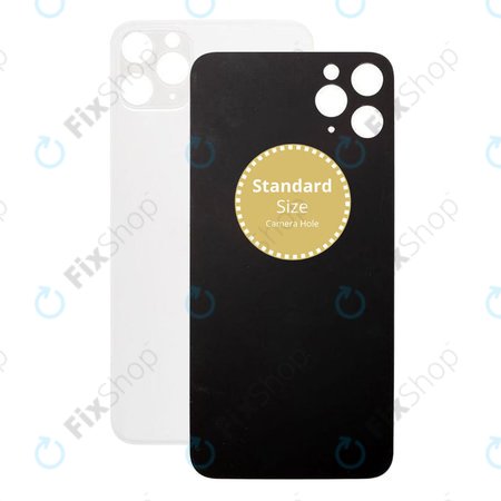 Πίσω Κάλυμμα Γυαλί για iPhone 11 Pro Max | Ασημί | Silver