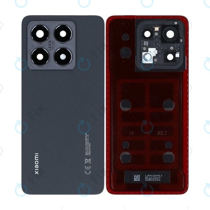 Καπάκι Μπαταρίας για Xiaomi 14T | 5600070N12A00 | Titan Black | Service Pack