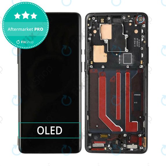 Συγκρότημα οθόνης για OnePlus 8 Pro, Onyx Black