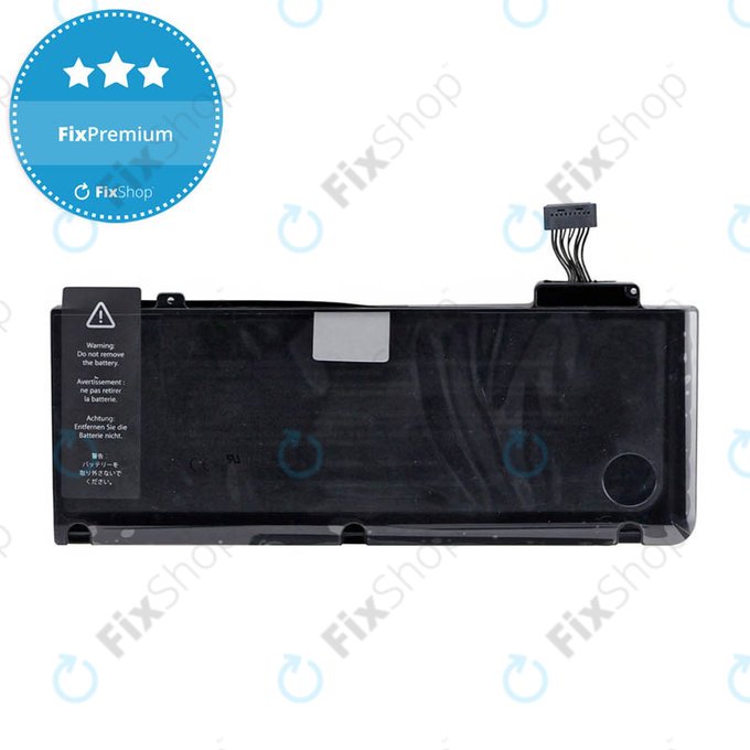 Μπαταρία για MacBook Pro 13", Αρχές 2009 – Μέσα 2012, A1278, A1322, 6800mAh, FixPremium