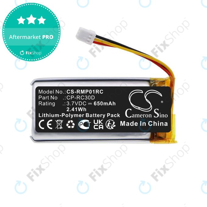 Μπαταρία για Razer Naga Pro, Basilisk Ultimate, 650mAh, Li-Pol, 3.7V, CP-RC30D, HQ