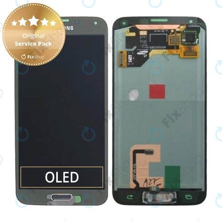 OLED/LCD Display με Touch Screen για Samsung S5 | G900F | GH97-15959D | GH97-15734D | Copper Gold | Service Pack