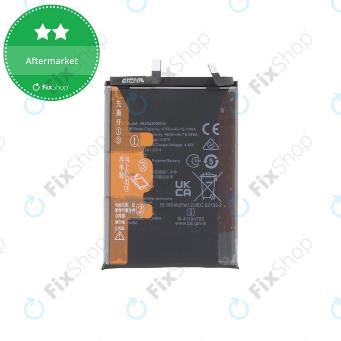 Μπαταρία για Honor 70, 4800mAh, HB506390EFW