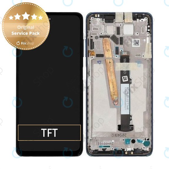 Συγκρότημα οθόνης για Xiaomi Poco X3 Pro, Frost Blue, Service Pack