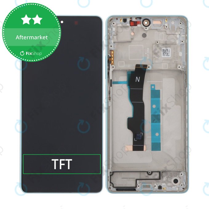 LCD Display Assembly για Xiaomi Redmi Note 13 5G 2312DRAABC | Ocean Teal | Aftermarket