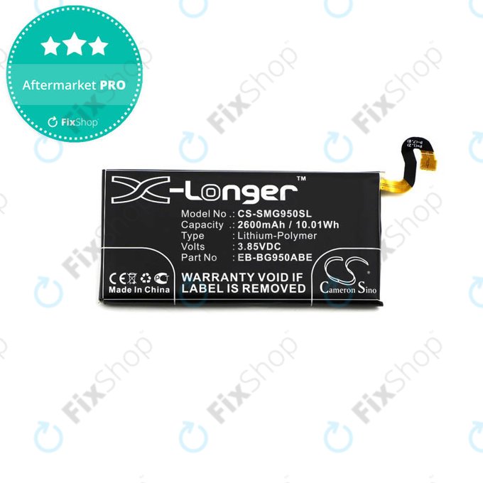 Μπαταρία για Samsung S8 G950F, EB-BG950ABE, 2600mAh, HQ