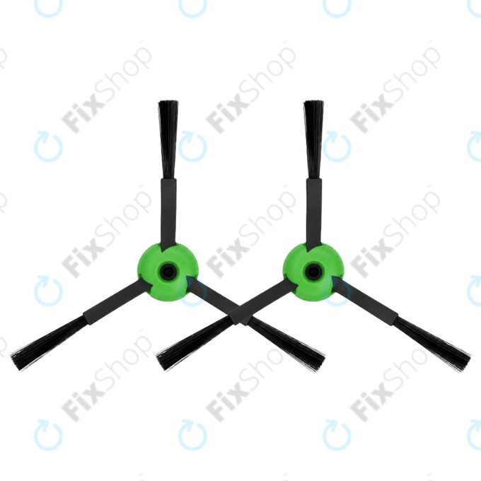 Πλαϊνή βούρτσα, 2 τεμ., Μαύρο για iRobot Roomba e-series, i-series, j-series