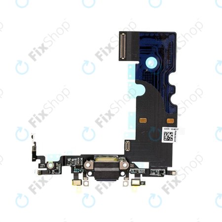 Επαφές Φόρτισης + Καλώδιο Flex για iPhone 8 | Μαύρο | Black