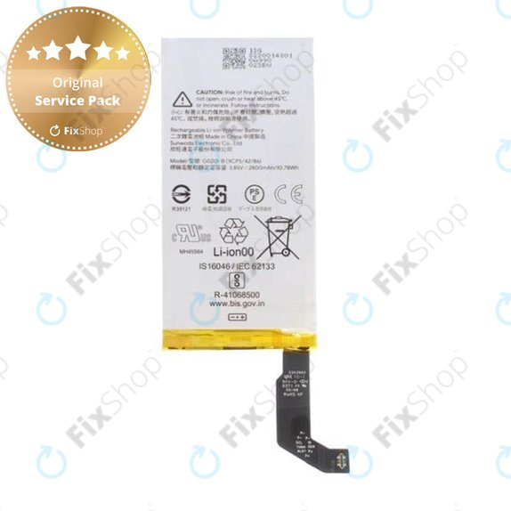 Μπαταρία για Google Pixel 4, G020I-B, 2800mAh