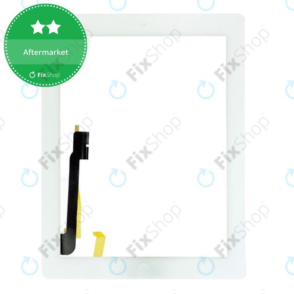 Αφής με κουμπί Home για iPad 3, iPad 4, White
