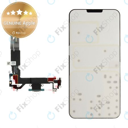 Επαφές Φόρτισης + Καλώδιο Flex για iPhone 16 | Green | 923-11226 | Genuine Apple