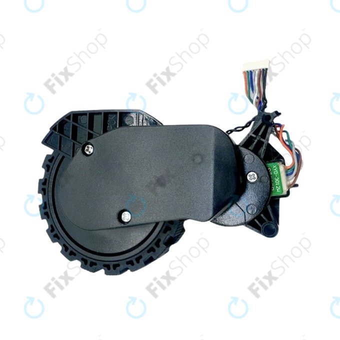 Τροχός με Κινητήρα (Δεξιός) για Xiaomi Robot Vacuum X20 | S10 | Dreame X30 | X20 | X10 Pro | Μαύρο | Black