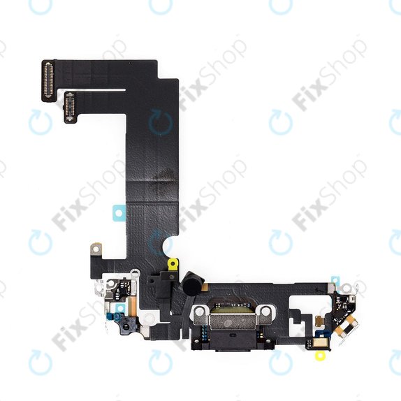 Επαφές Φόρτισης + Καλώδιο Flex για iPhone 12 Mini | Μαύρο | Black