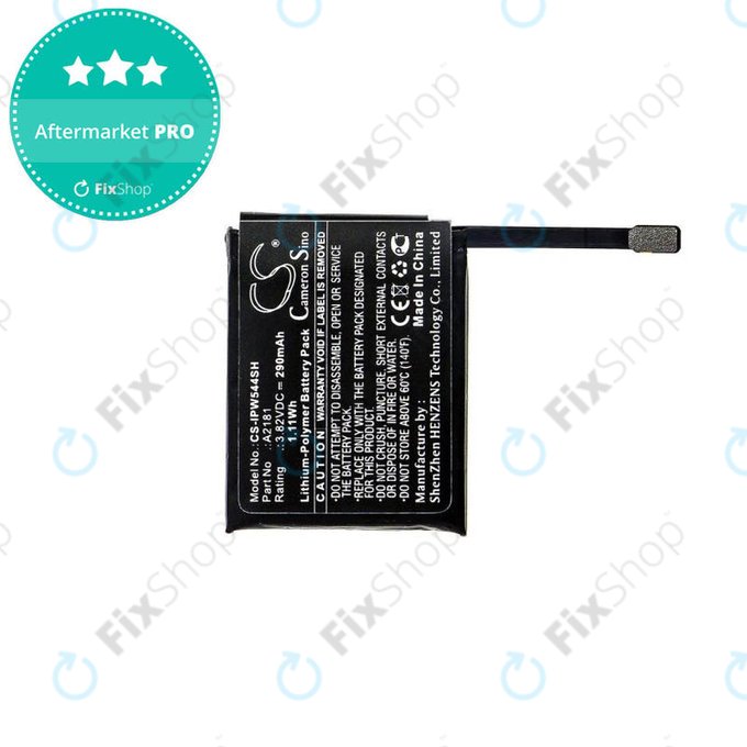 Μπαταρία για Apple Watch 5 44mm, SE 44mm, A2181, 290mAh, HQ