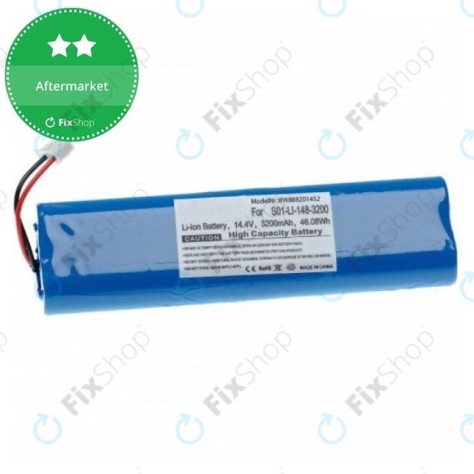 Μπαταρία για Ecovacs Deebot Ozmo-series, S01-LI-148-3200, 14.4V, 3200mAh