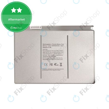 Μπαταρία για MacBook Pro 17", 2006, A1151, A1189, 5600mAh, FixPremium
