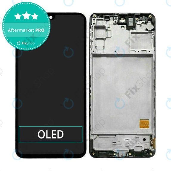 Συγκρότημα οθόνης για Samsung M31s, M317F, Mirage Black