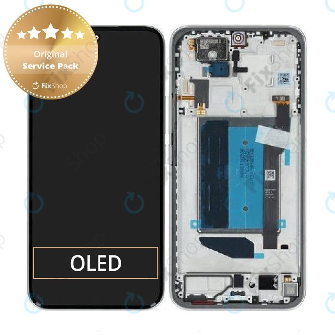 Οθόνη για Xiaomi Redmi Note 15 Pro+ 5G, Mocha Brown, Αφής με πλαίσιο, 5600250P16U00, Genuine Service Pack