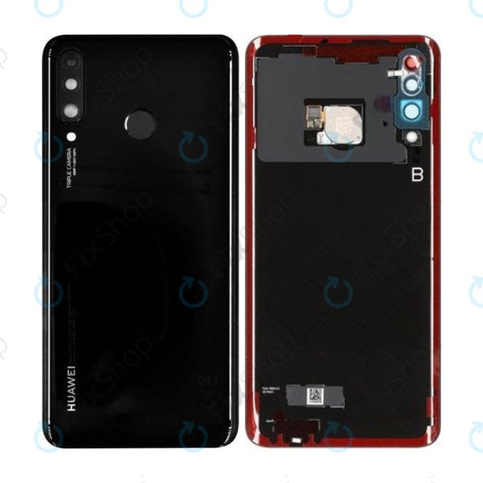 Καπάκι Μπαταρίας για Huawei P30 Lite | 02352RPV | Midnight Black | Service Pack