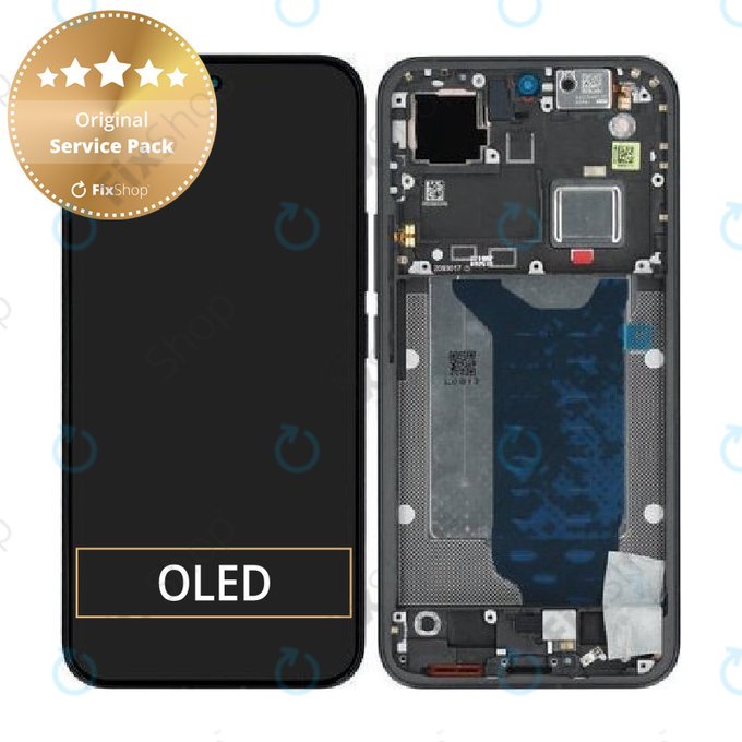 Οθόνη για Xiaomi 15T Pro 5G, Black, Αφής με πλαίσιο, 5600040O12U00, Genuine Service Pack