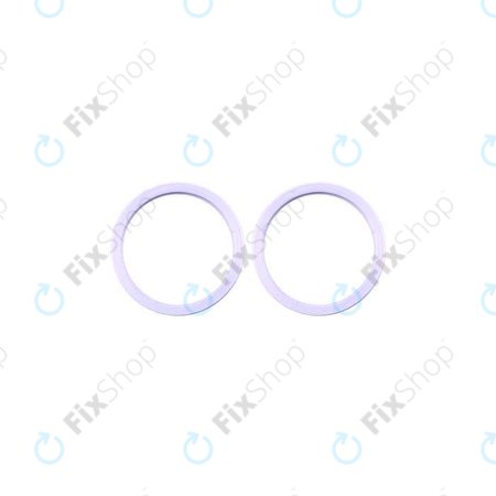 Πλαίσιο Φακού Πίσω Κάμερας για iPhone 11 | 12 | 12 Mini | Μωβ | Purple | 2τμχ