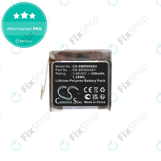 Μπαταρία για Samsung Galaxy Watch4 Classic 46 mm, 350mAh, Li-Pol, 3.88V, EB-BR890ABY, HQ