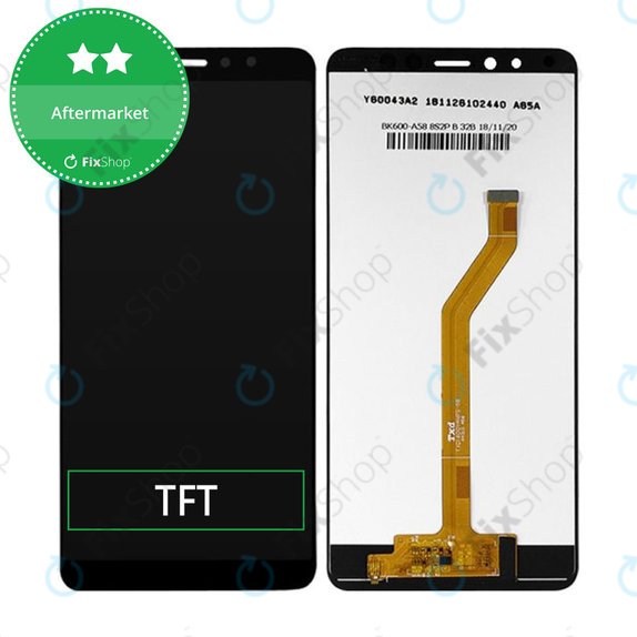 Οθόνη με οθόνη αφής για Lenovo K5 Pro, Μαύρο, Black, Aftermarket