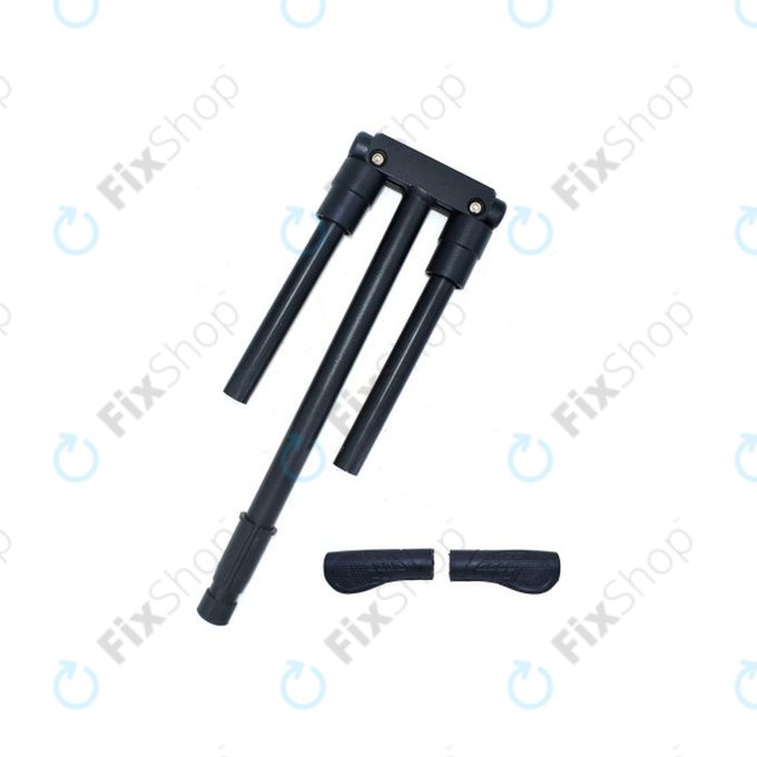 Αναδιπλούμενος Πόλος με Τιμόνι για Kugoo M4 | Μαύρο | Black